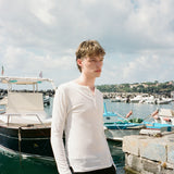 Hugo Tencel Henley, White