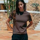 Brando Fitted T-Shirt, Brown