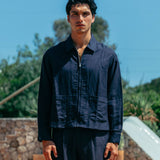 Emile Linen Zip Shirt