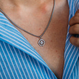 Axel Necklace, Silver