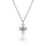 Aziel Necklace, Silver