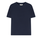 Bernard Ribbed T-Shirt, Navy