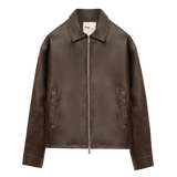 Zayn Leather Jacket, Brown