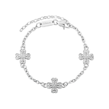 Caden Bracelet, Silver