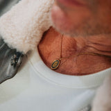 Caius Necklace, Gold