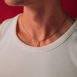 Ansel Necklace, Gold