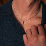 Ansel Necklace, Silver