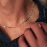 Jude Necklace, Silver