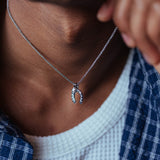 Medgar Necklace, Silver