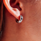 Eliza Silver Earring, Pair