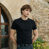 Brando Fitted T-Shirt, Black