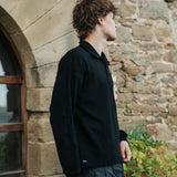 Mateo Cotton Polo, Black