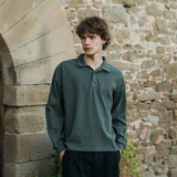 Mateo Cotton Polo, Khaki