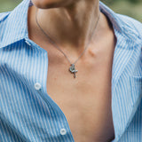 Enrico Necklace, Silver