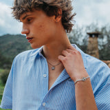 Elios Necklace, Silver