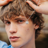 Elios Necklace, Silver