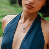 Enrico Necklace, Silver