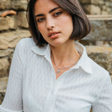 Eros Necklace, Silver