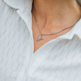 Eros Necklace, Silver