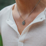 Ciel Necklace, Silver