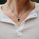 Dalton Necklace, Silver