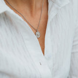 Ciel Necklace, Silver