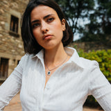 Dalton Necklace, Silver