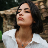 Elios Necklace, Silver