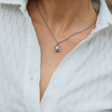 Elios Necklace, Silver