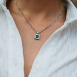 Diaz Necklace, Silver