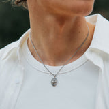 Lazare Necklace, Silver