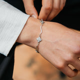 Claude Bracelet, Silver