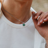 Diaz Necklace, Silver