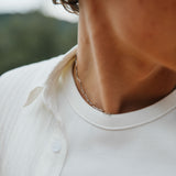 Rocío Necklace, Silver