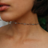 Helio Necklace, Silver