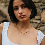 Bronco Necklace, Gold