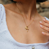 Enrico Necklace, Gold