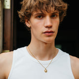 Elios Necklace, Gold