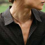 Helio Necklace, Gold