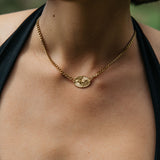 Bronco Necklace, Gold