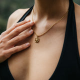 Elios Necklace, Gold