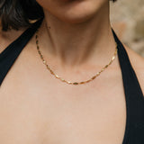 Helio Necklace, Gold