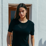 Andre Tencel T-Shirt, Black