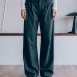 Gerard Pinstripe Trousers, Grey