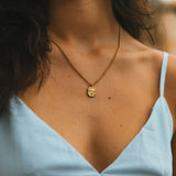 Dante Necklace, Gold