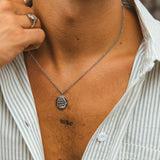 Maren Necklace, Silver