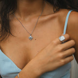 Chance Necklace, Silver