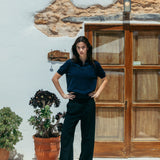 James Open Knit Polo