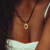 Dallas Necklace, Gold