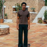 Brando Fitted T-Shirt, Brown